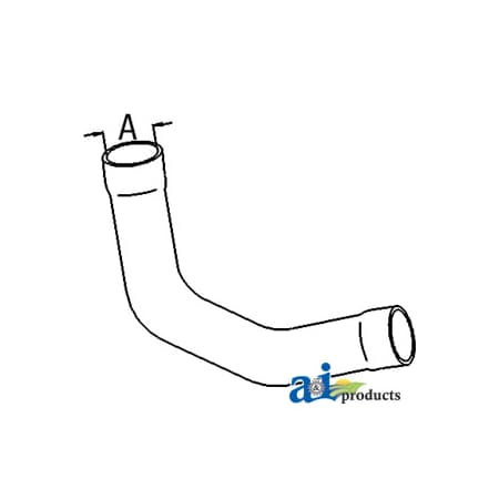 A & I Products Upper Radiator Hose 16" x2.5" x2.5" A-R113176